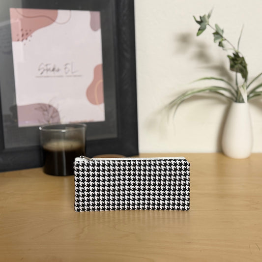 Houndstooth Pencil/Glasses Case