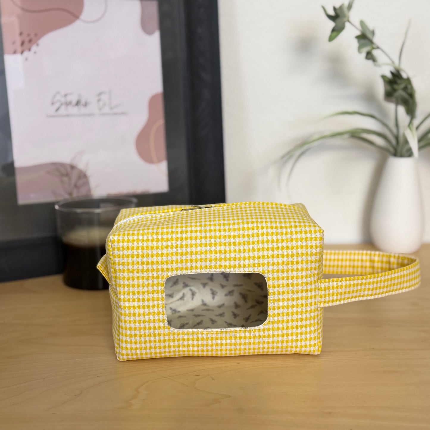 Sunshine Gingham Grab and Go Bag - OG